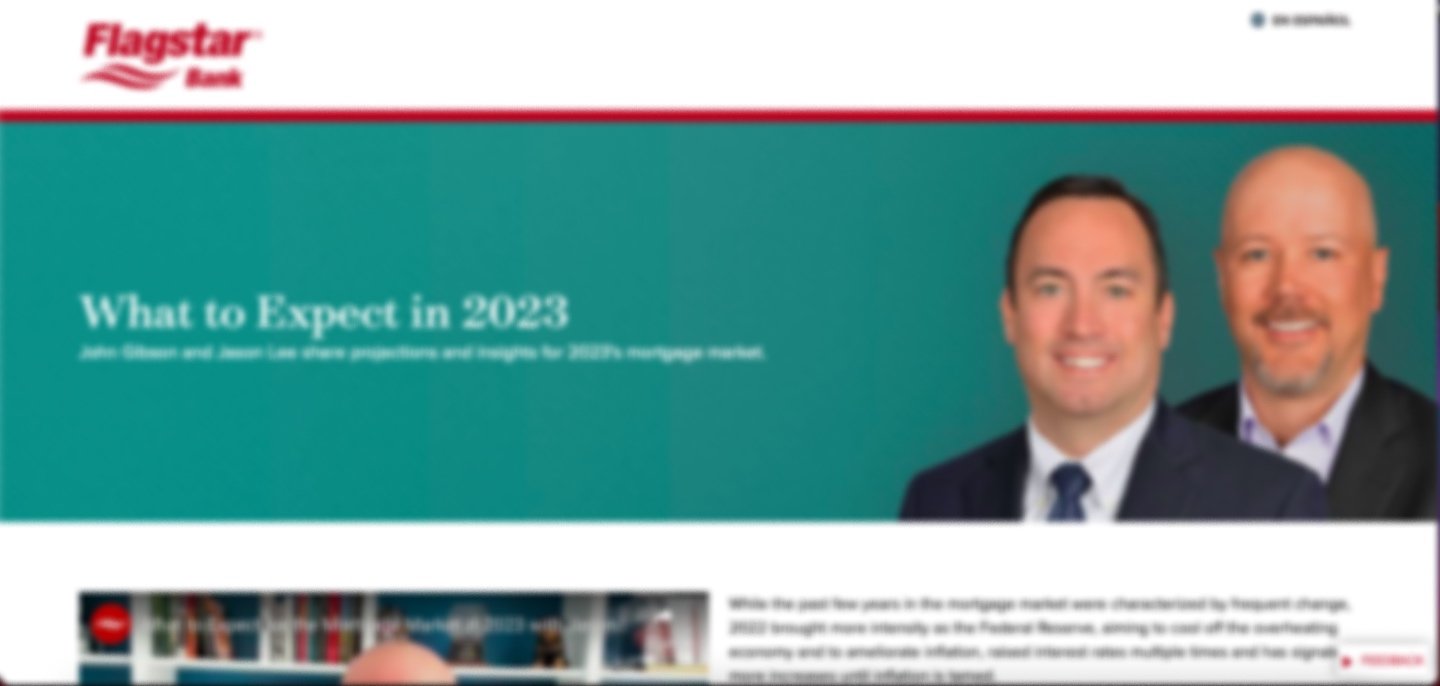 Flagstar Bank Thought Leadership