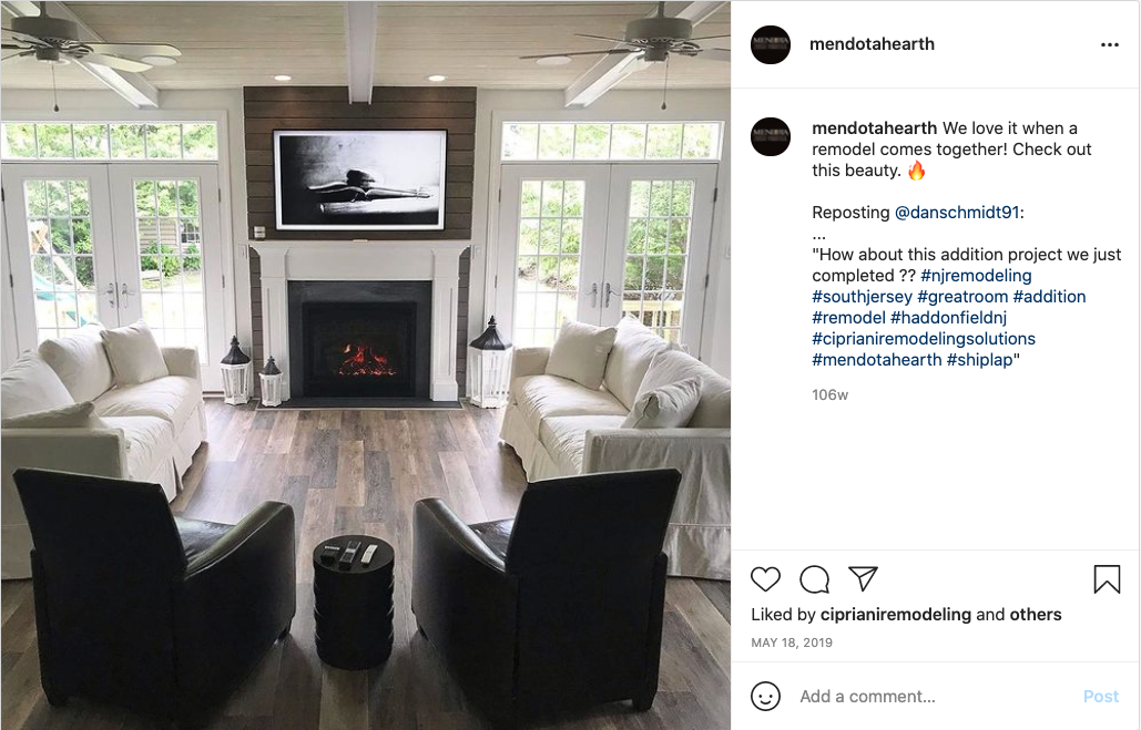 Mendota Hearth social — UGC