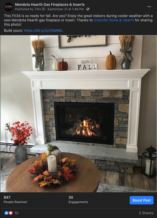 Mendota Hearth social — UGC
