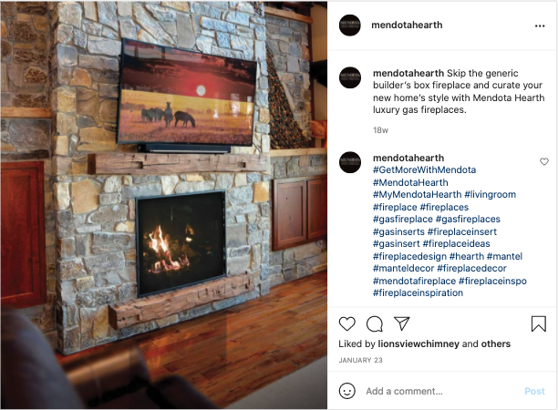 Mendota Hearth social