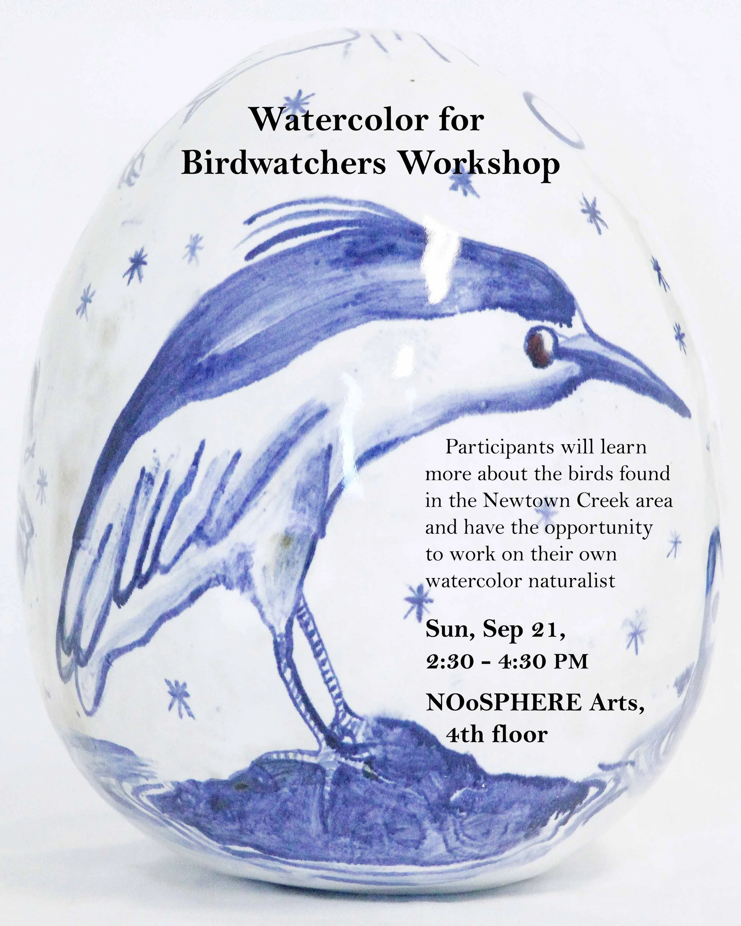 WE ARE NATURE: Climate Week — Watercolor for Birdwatchers Workshop