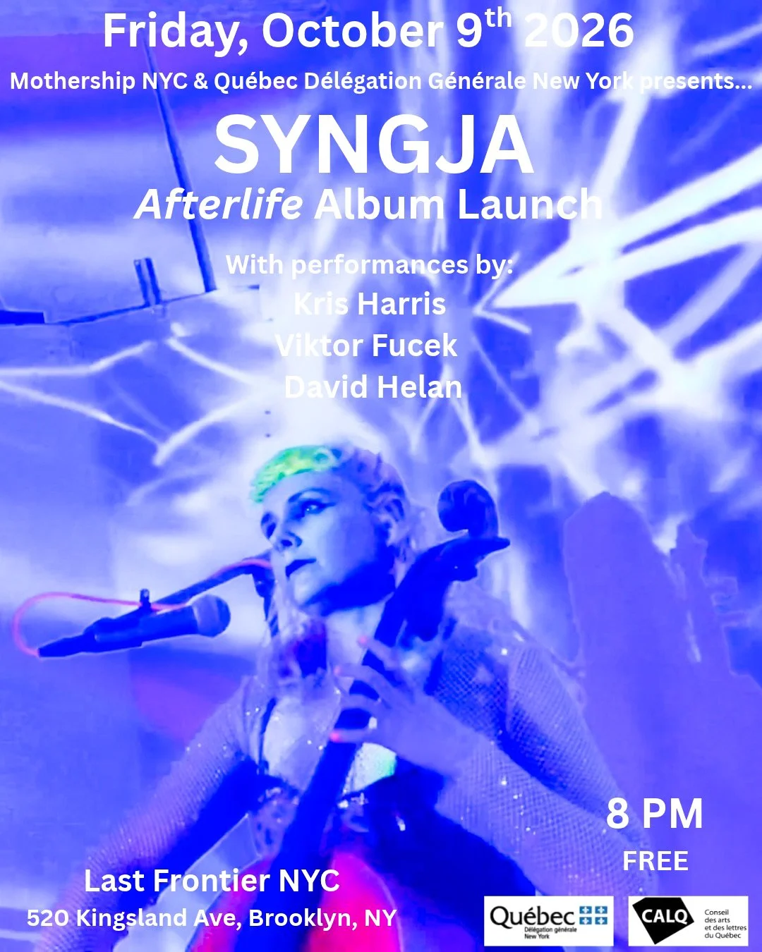 Mothership NYC Presents: Artist Salon & Album Launch