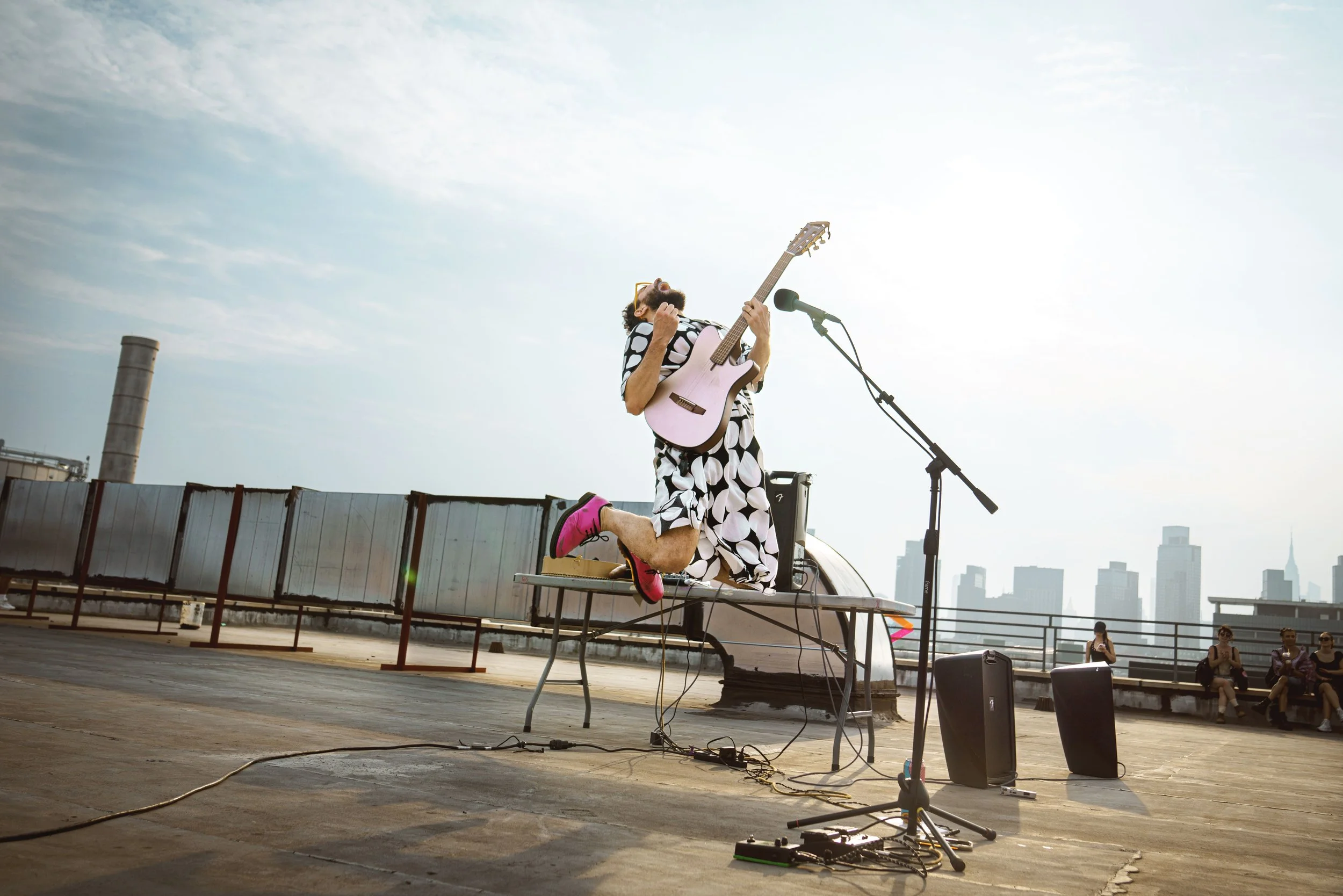Pinc Louds – Rooftop Concert on Sunset Stage, Kingsland Wildflower Festival, 2025. Photo: Tao Ho