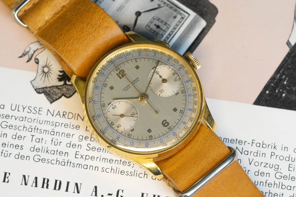 Ulysse Nardin Monopusher Valjoux 22 — VINTAGE VIEW The Soul of