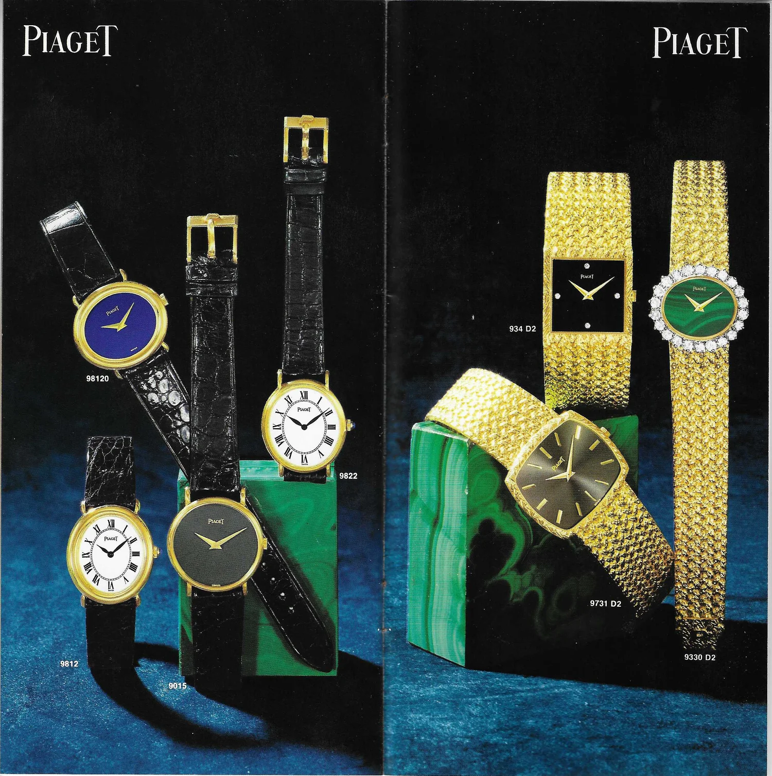 Piaget: Brochures from the era of haute-joaillerie — VINTAGE VIEW 