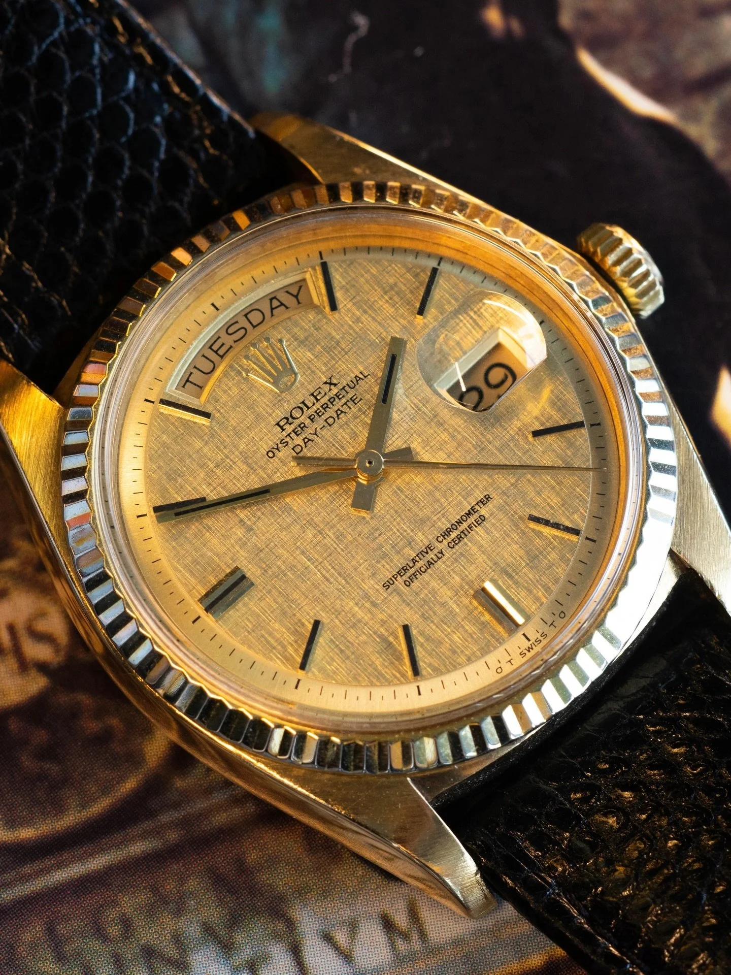 [Day-Date💛] sO LoNg I dIdN&rsquo;t PoSt bUt oMg lOoK aT tHiS dAy-dAtE I sToOpIdLy sOlD.

#Rolex #RolexDayDate #DayDate