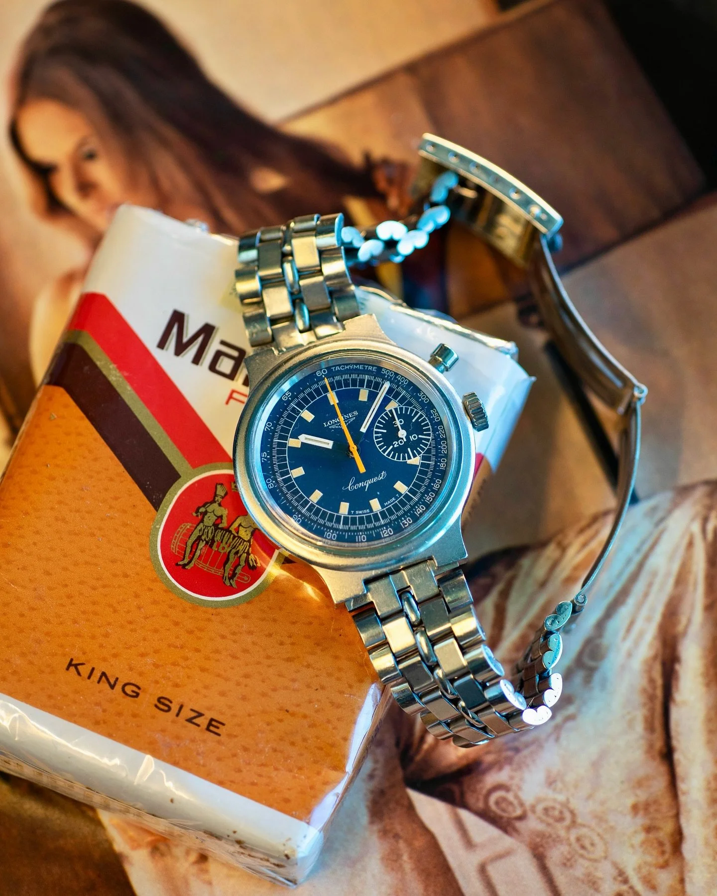 [What Not to Love 😍] I think I&rsquo;ve had this watch for about 8 years now? It&rsquo;s not something I bought as a &ldquo;collector&rdquo;, I just threw out 5 to 8 bids at a local auction, mostly hoping to snag some Omegas. Instead, I ended up wit