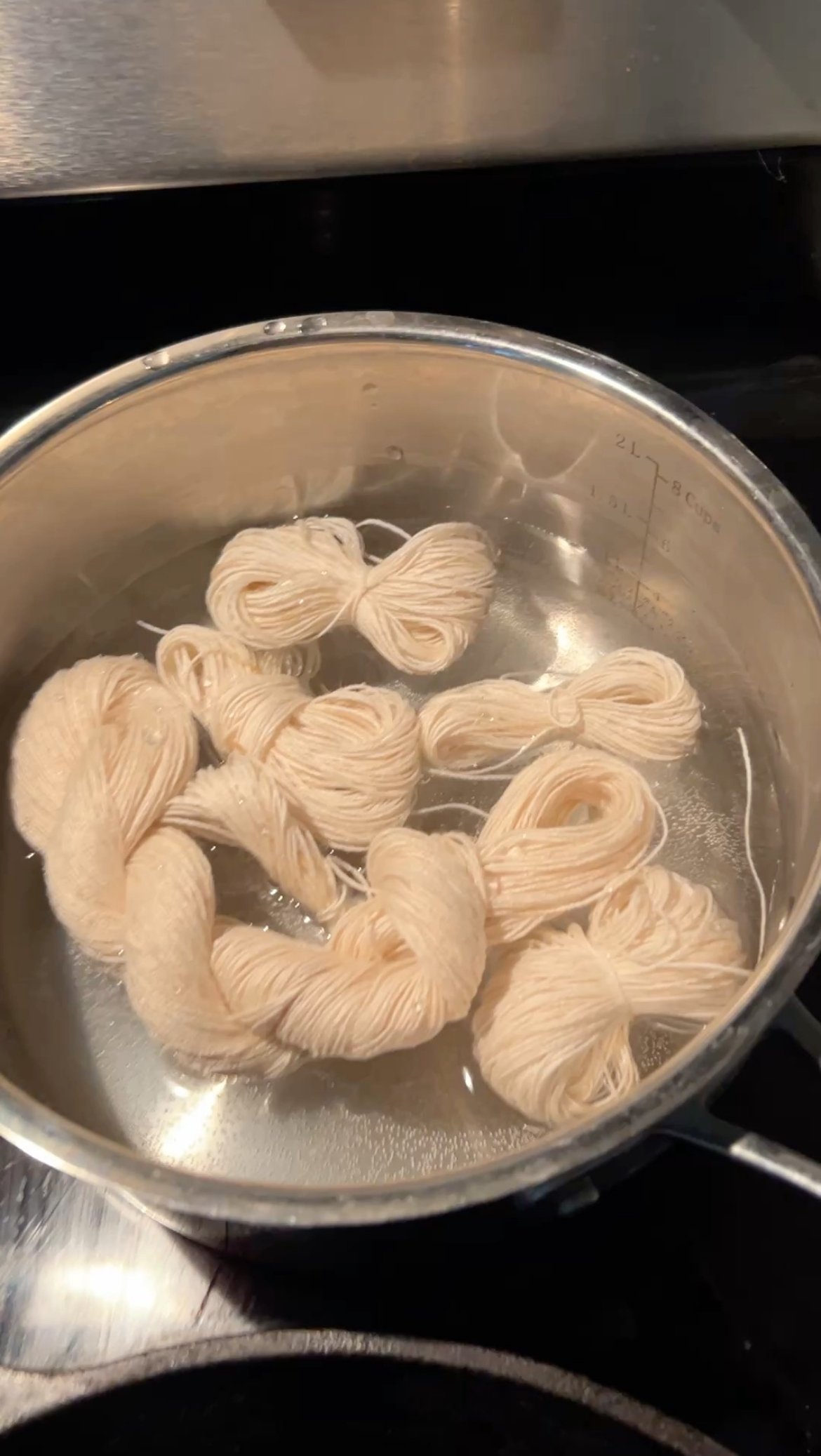 natural dye tutorial cotton thread