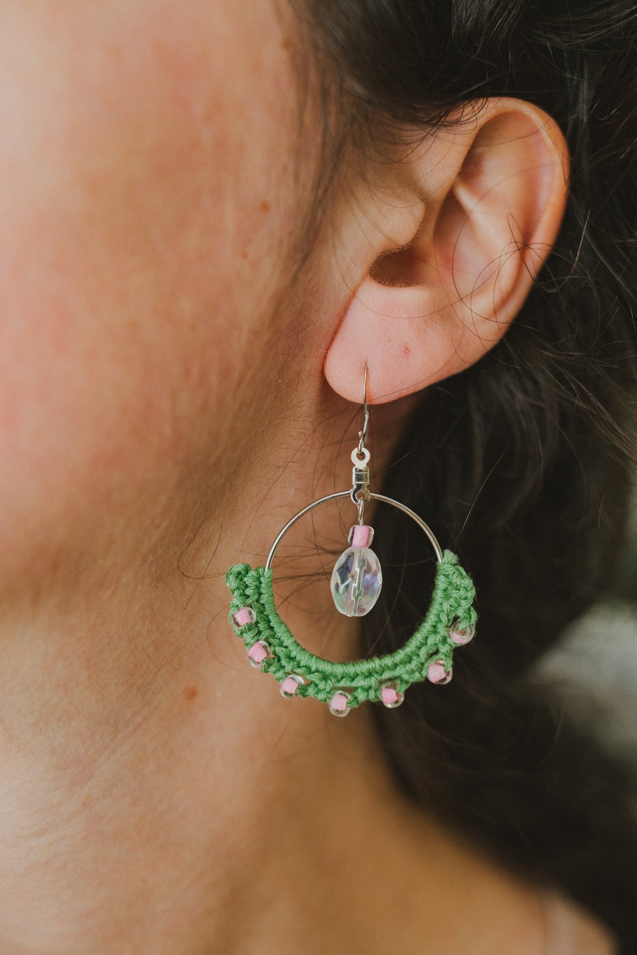 Lace Dangle Earrings