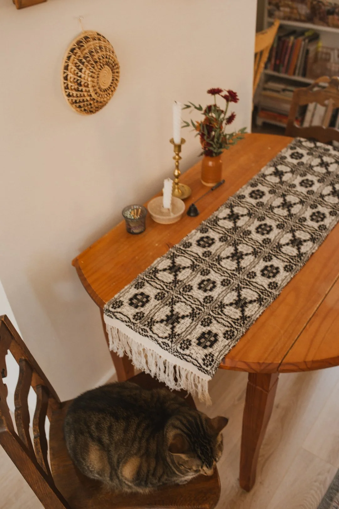 woven table runner