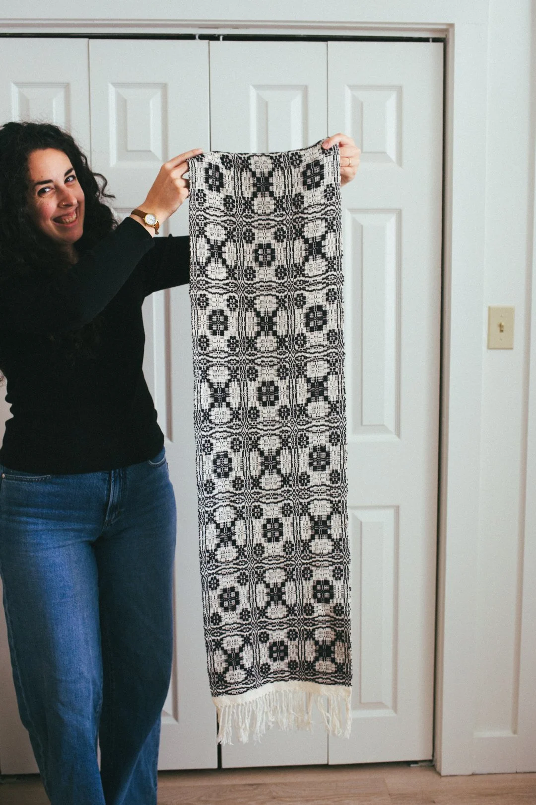woven table runner
