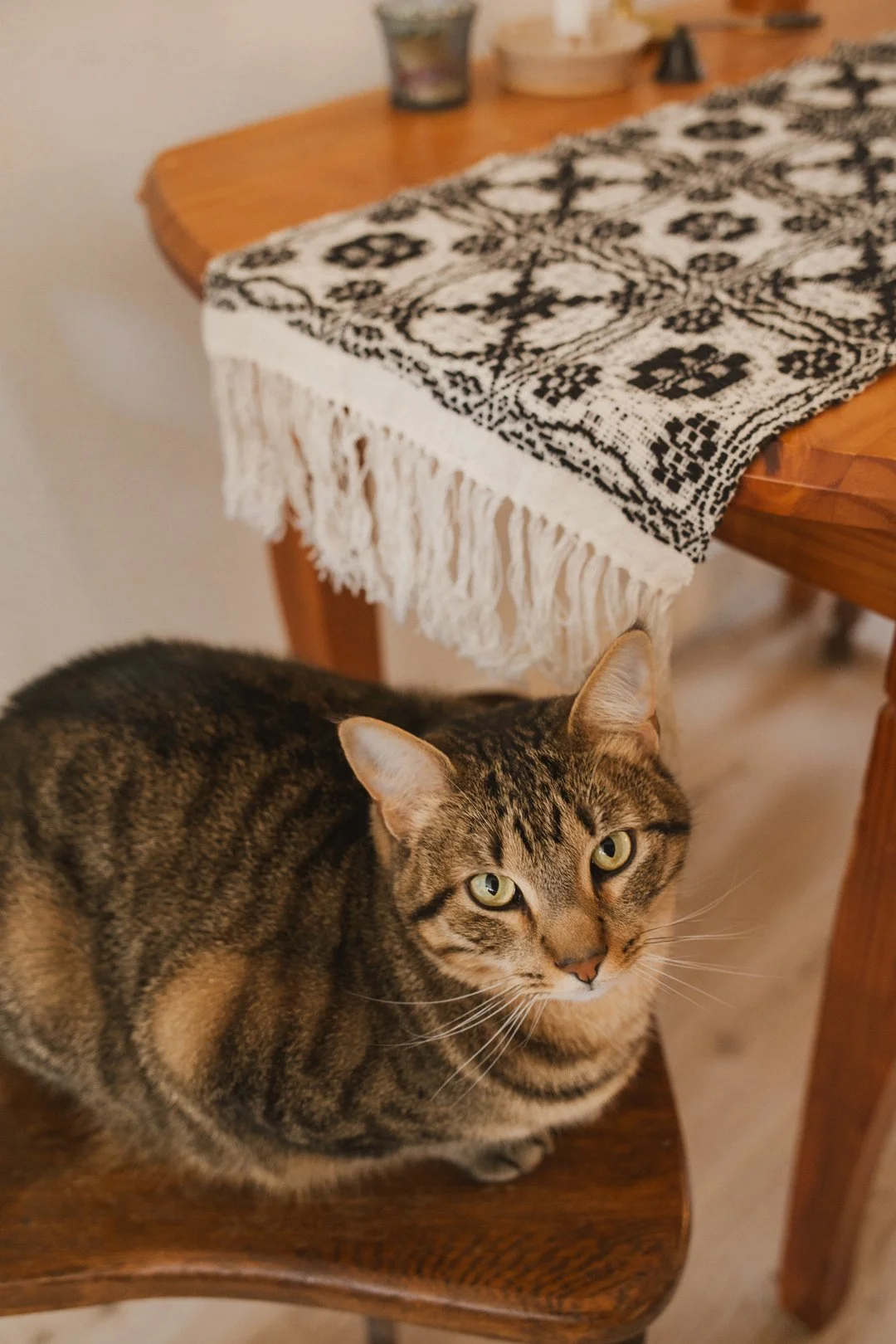 woven table runner