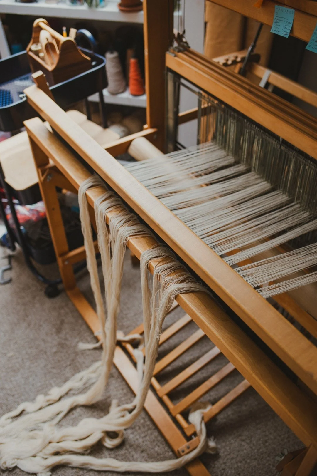 weaving loom prep