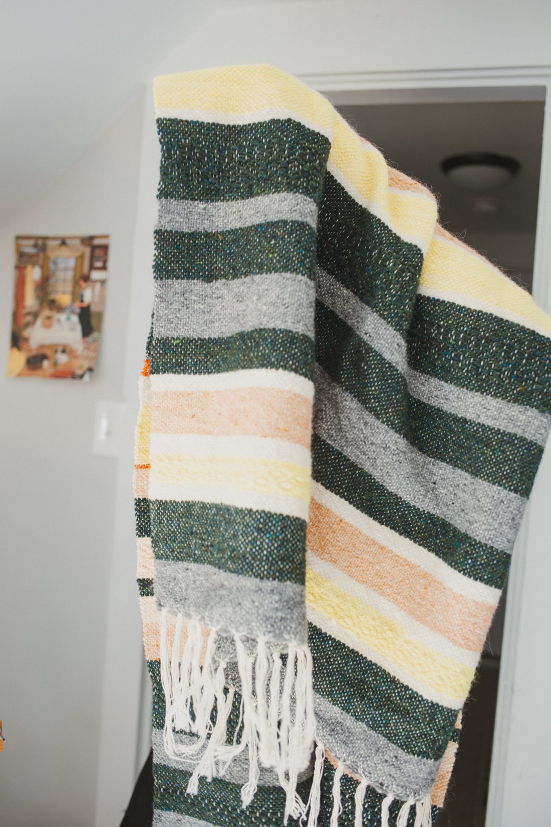 wool woven throw blanket made in new england