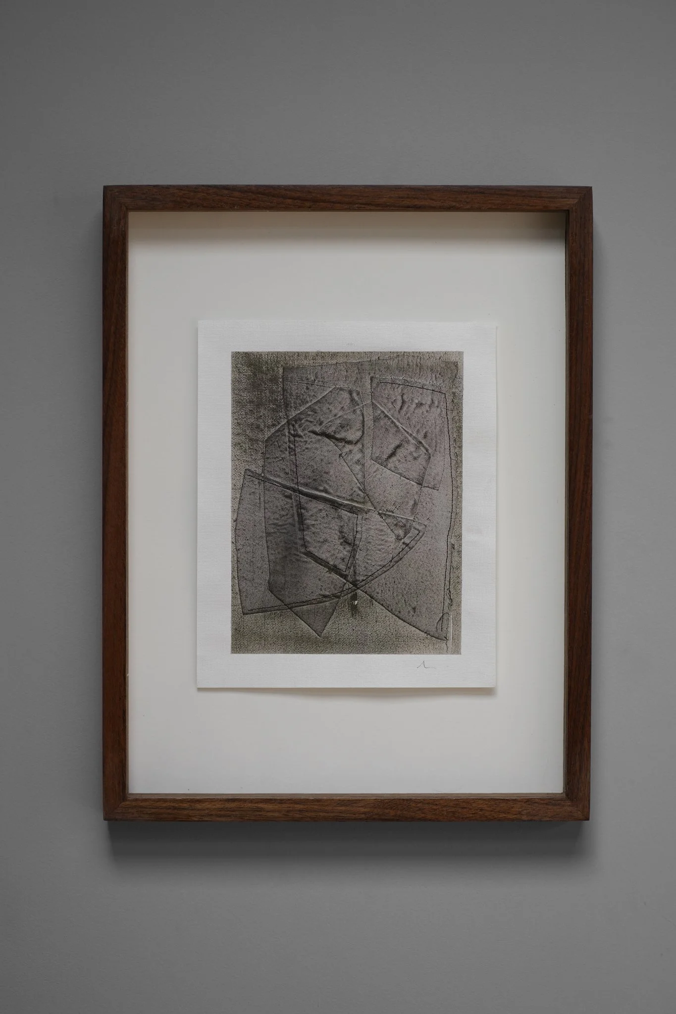 The Biggest Mistakes | 230 x 160mm | Re-cycled linen, Acrylic, stitch | SOLD