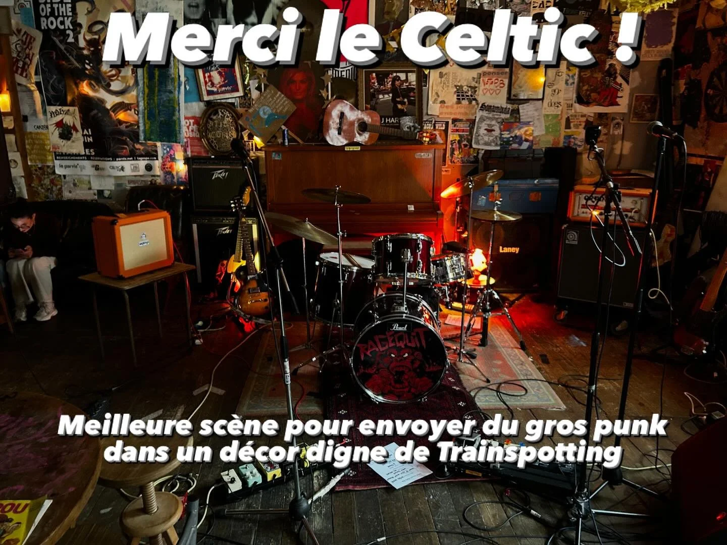 Super concert au @celticpubisnotapub de Tarbes, merci Jean-Louis pour ton accueil, ta gentillesse et ta d&eacute;sinvolture rafra&icirc;chissante, merci au public qui est venu nombreux et en a redemand&eacute; &agrave; la fin, c&rsquo;&eacute;tait ju