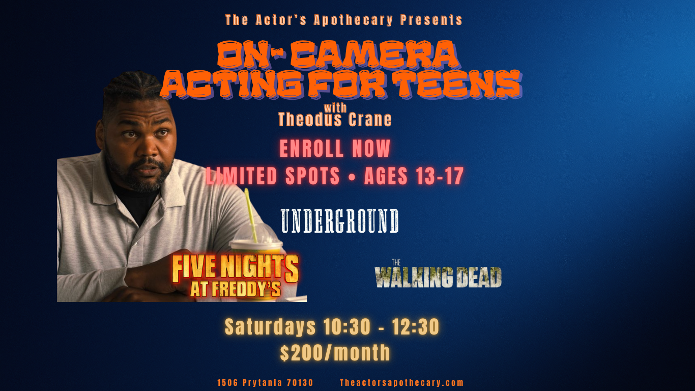 Teen On-Camera Acting with Theodus Crane