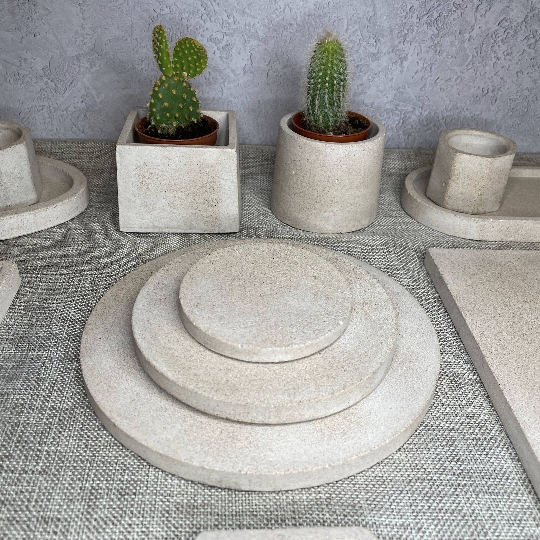 Jewellery Dish, Ring Dish, Jewellery Tray, Clay Trinket Dish, Jesmonite Coaster, Candle Coaster, Drinks Tray, Candle Tray, Terrazzo Tray, Trinket Tray, Decorative Tray, Marble Tray, Handmade Gift