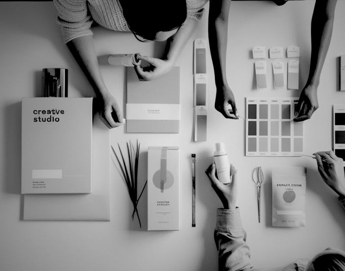 Brand strategy and visual identity development including typography, color palette, and brand guidelines for spiritual entrepreneur businesses.