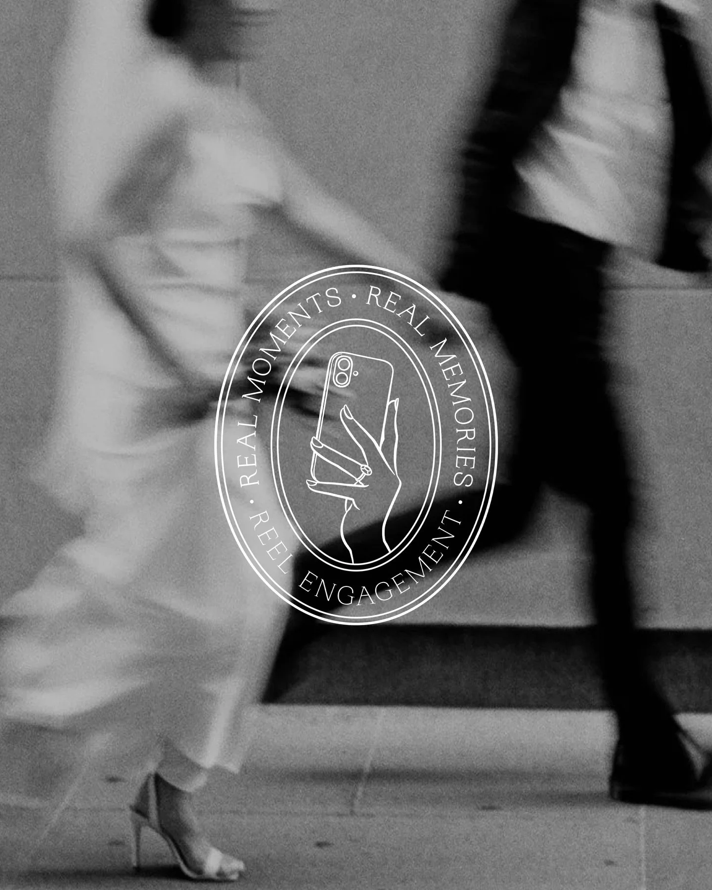 We are BEYOND excited to share this new identity project!

We partnered with Reel Engagement, a pre-launch wedding day content creation service, to develop and launch a brand introducing a new way to capture your wedding day.

The identity system ble