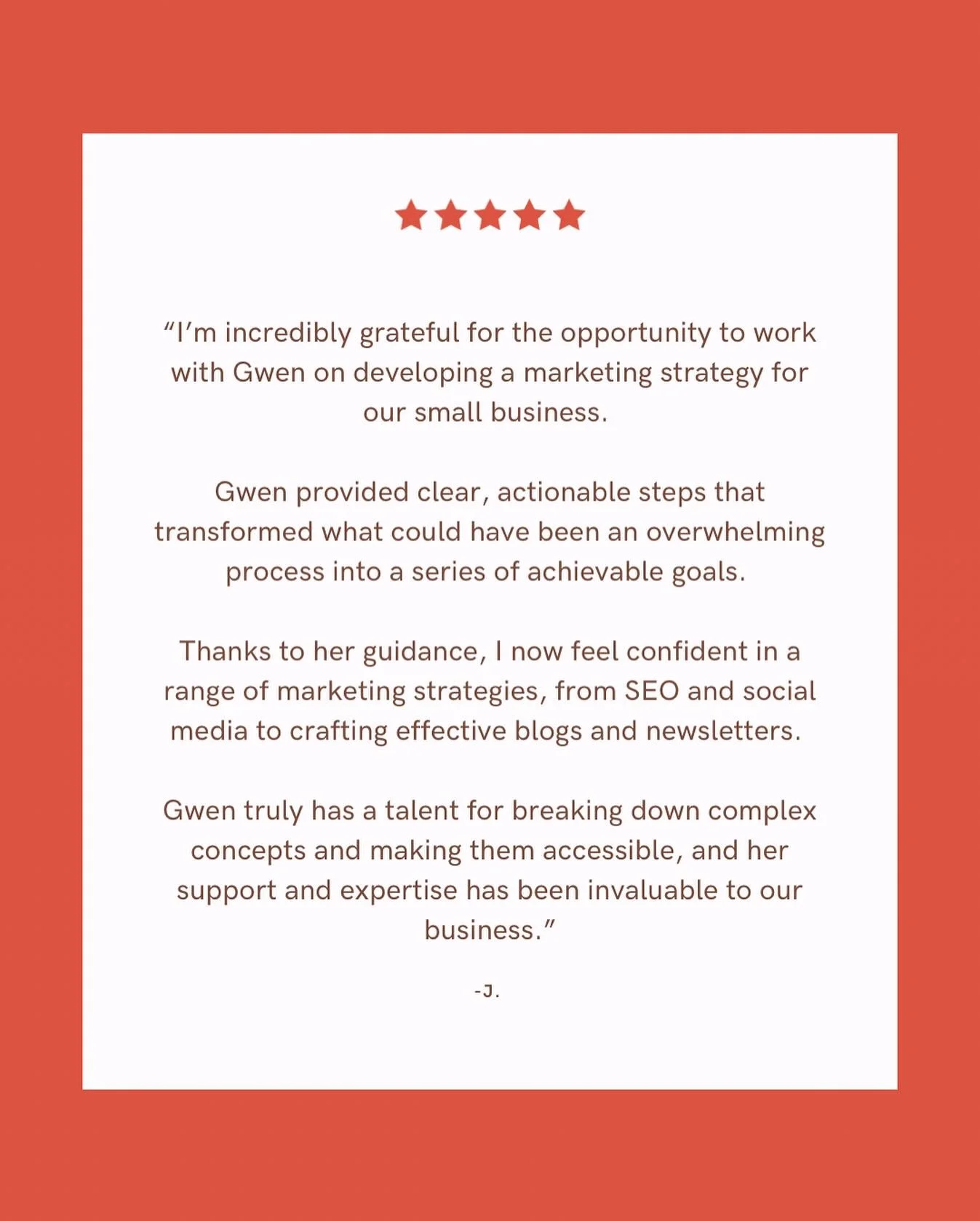 This is what I do. Your marketing isn&rsquo;t one single thing - it is all the pieces working together to help you reach your goals. 

As we slide into the end of the year, this is a good time to look at what&rsquo;s worked, plan your next steps, and