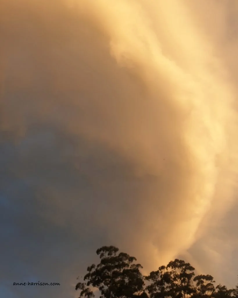 Storm clouds in my backyard