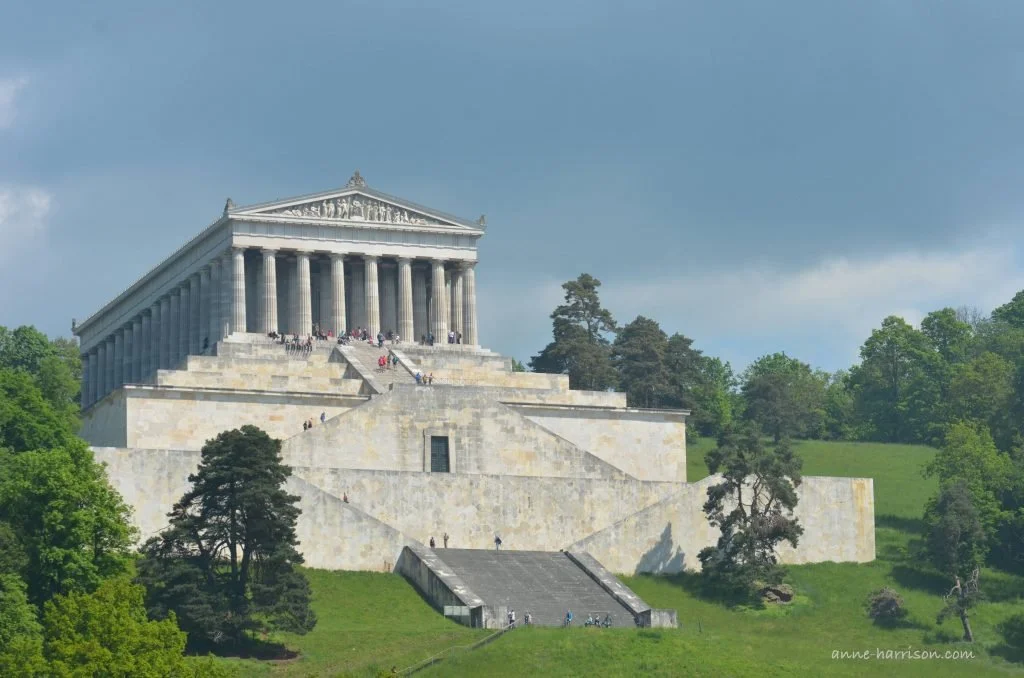 Walhalla seen against an overcast sky