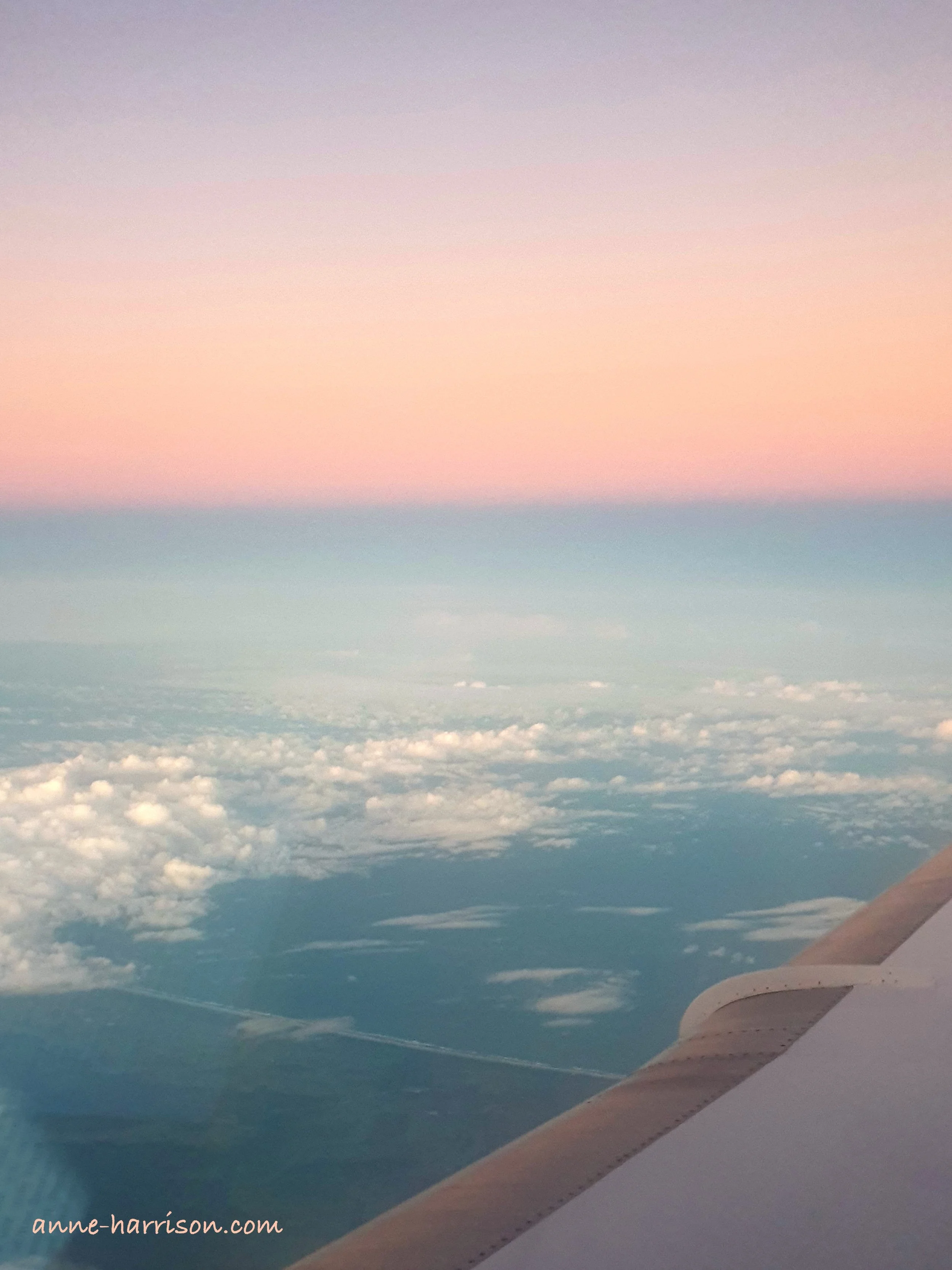 View flying into Brisbane