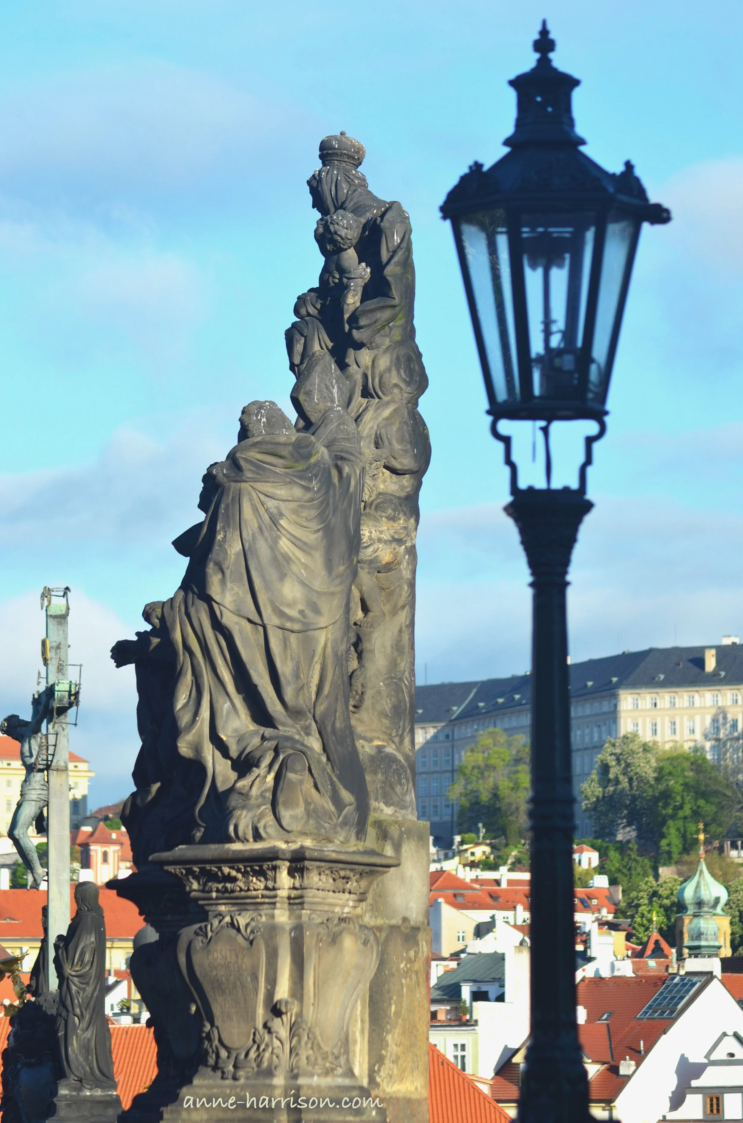 Statues on St Charles' Bridge (c) A. Harrison
