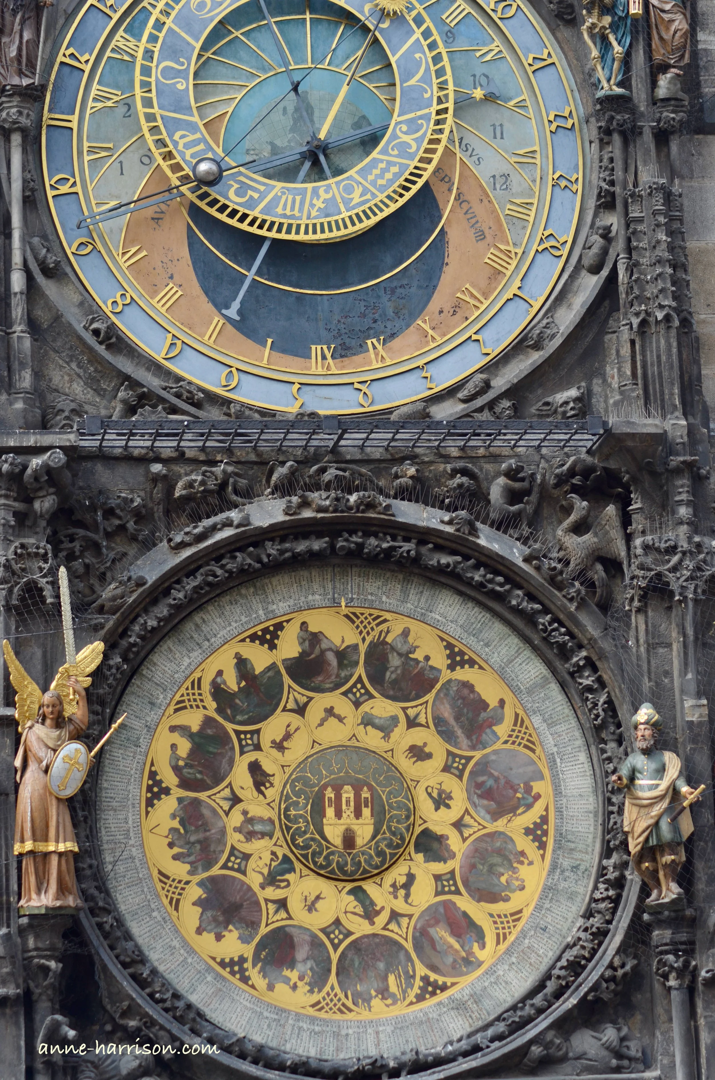 Two ways of measuring time © A. Harrison