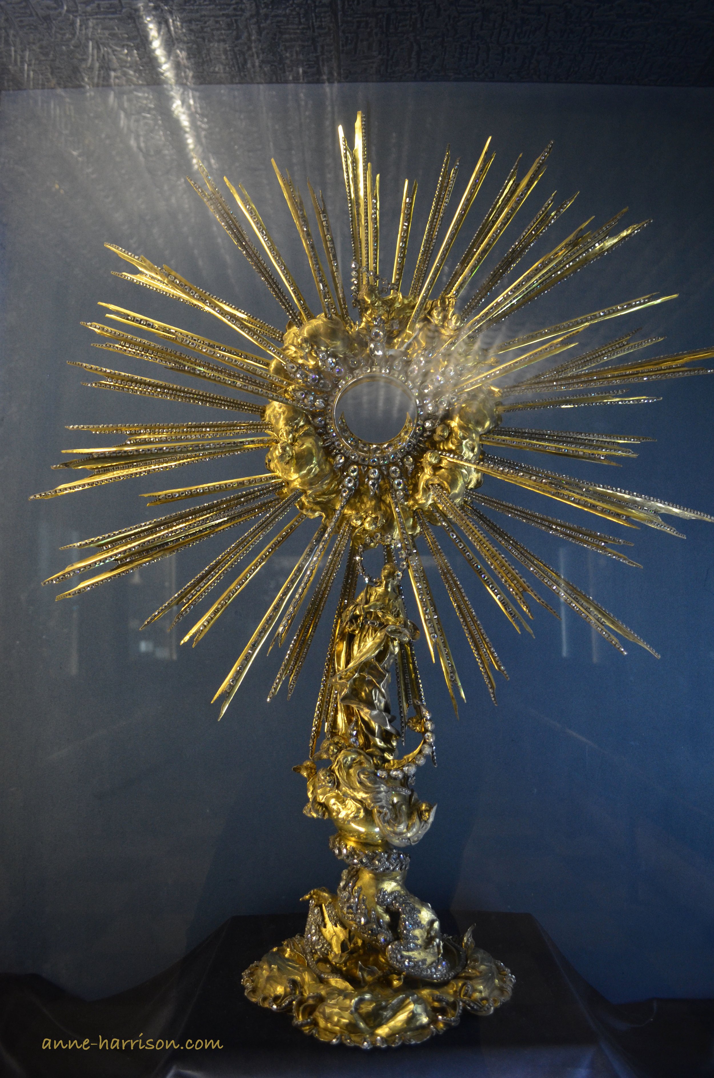 The famous Prague Sun Monstrance © A. Harrison