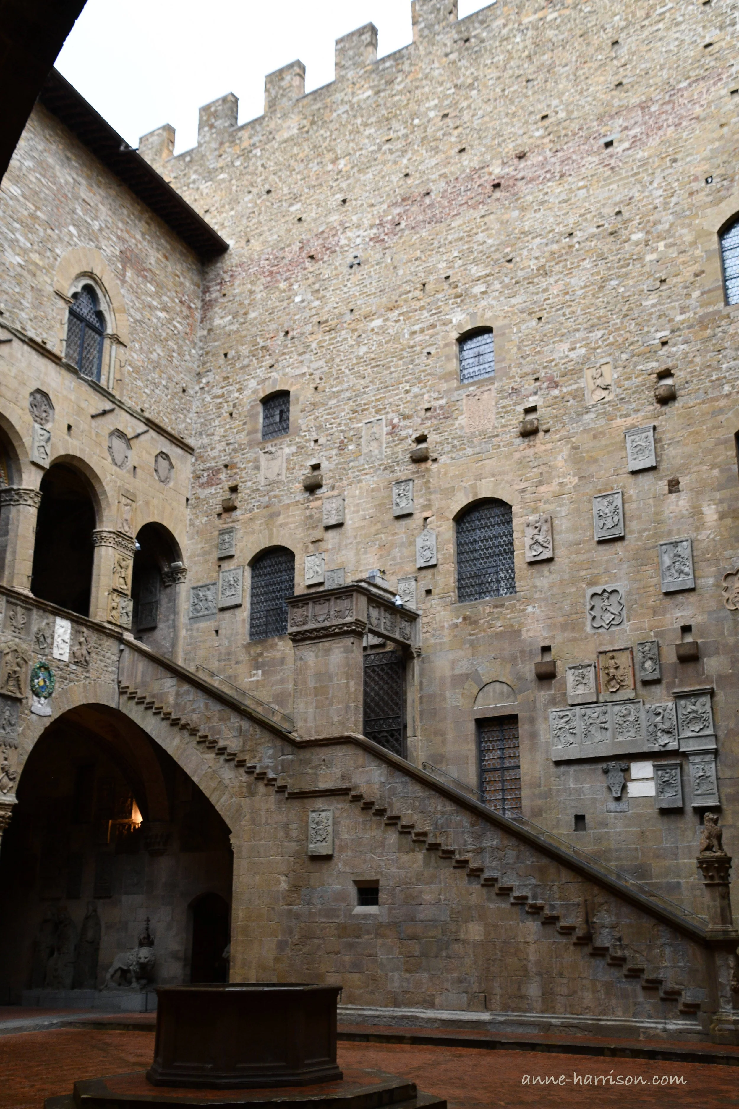 The courtyard of the Bargello