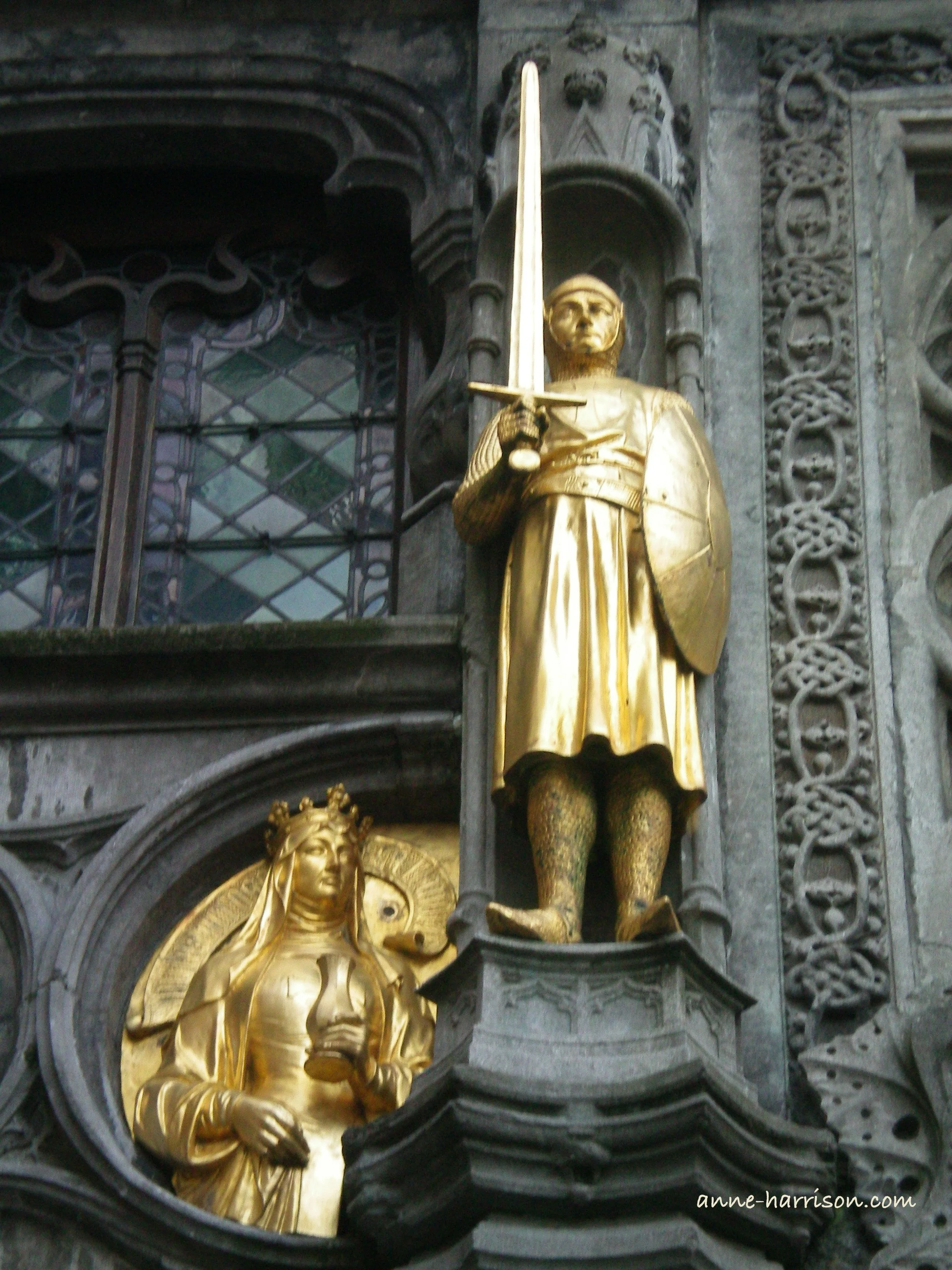 Guarding the Baislica of the Holy Blood (c) A. Harrison