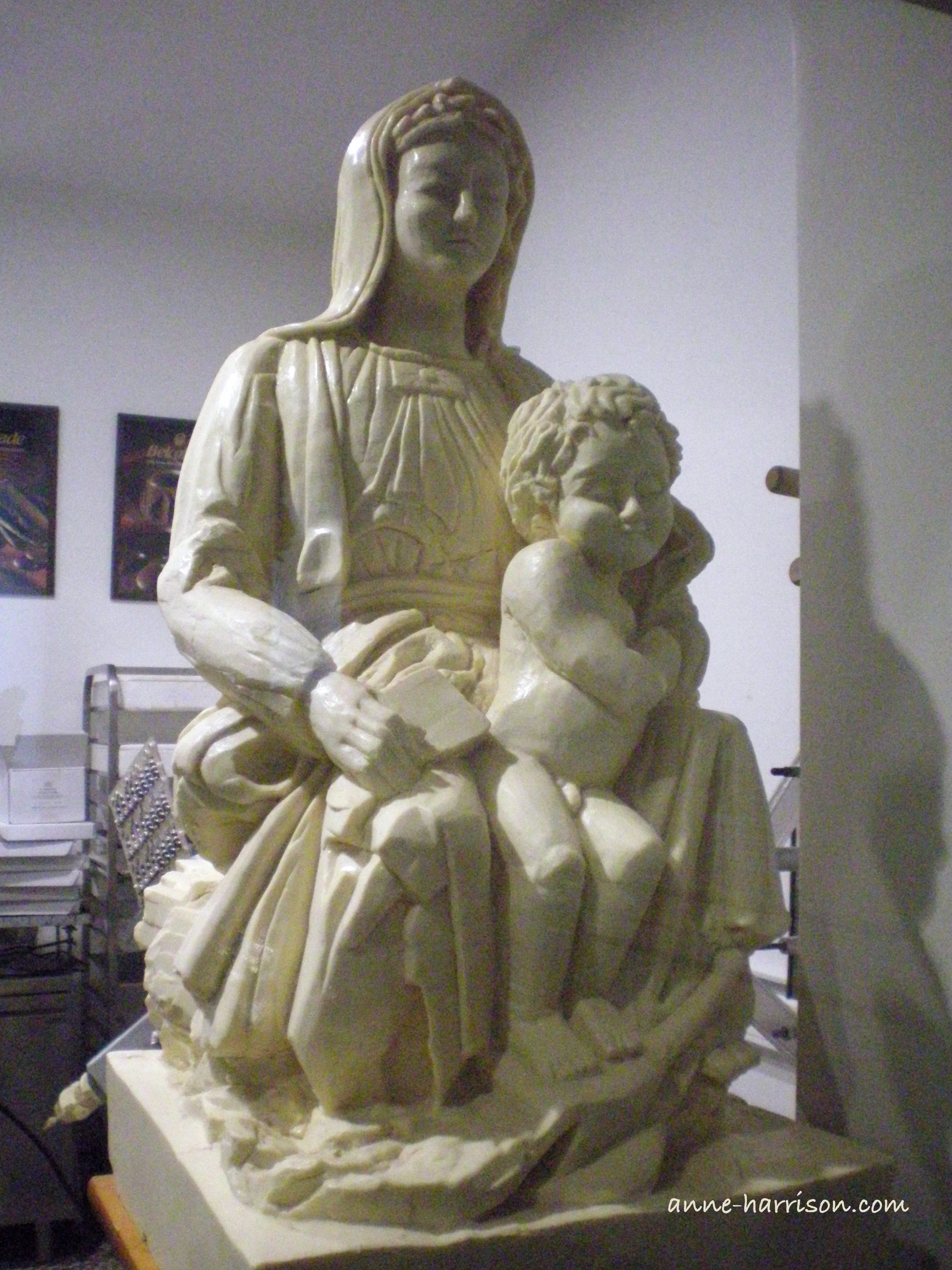 A chocolate copy of the Madonna! (c) A. Harrison