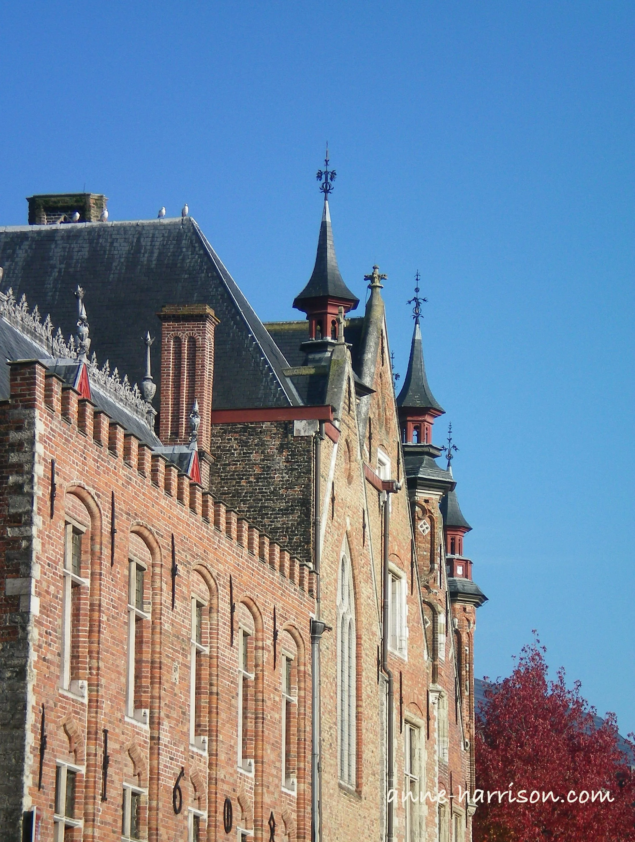 The facade of St John's Hospital (c) A. Harrison
