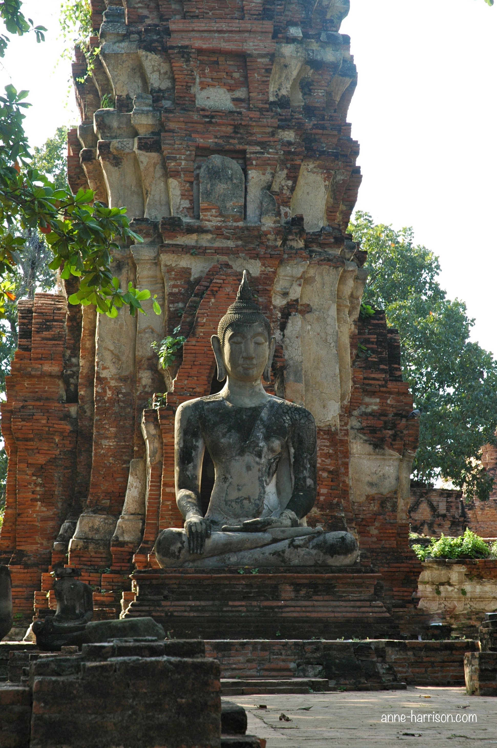 One of the many temples