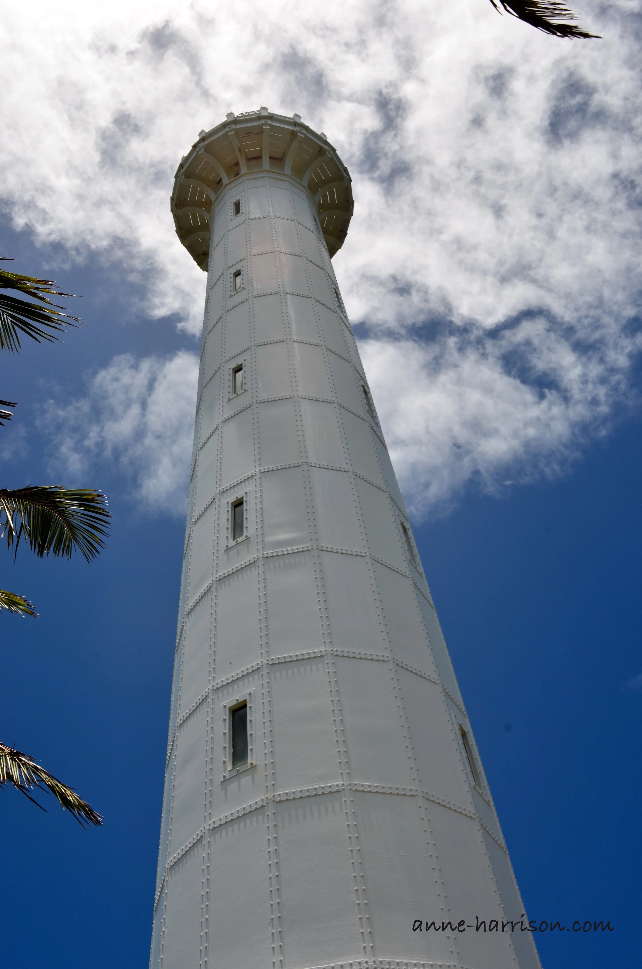 Amédée Lighthouse rising into the sky (c) A. Harrison