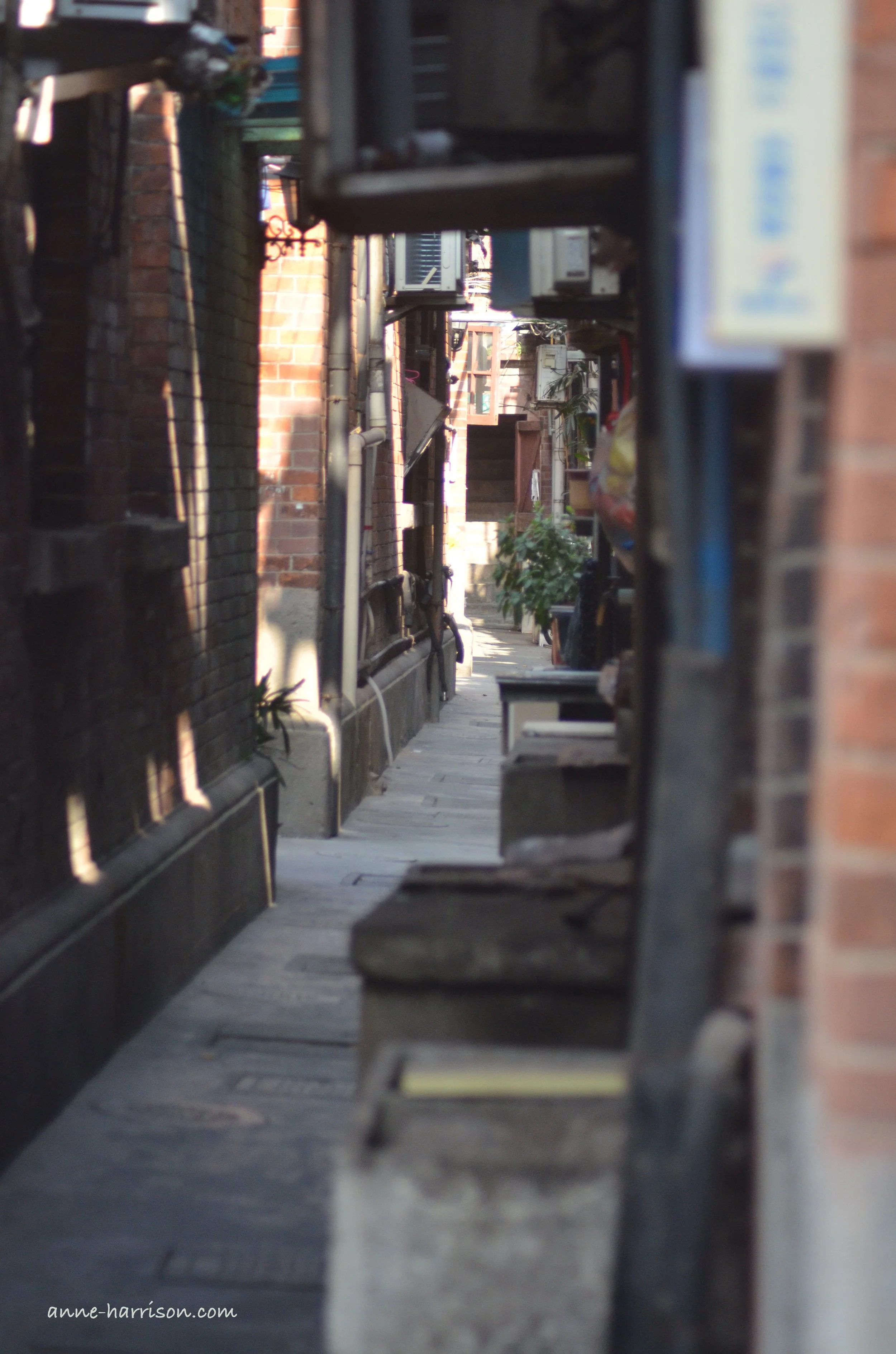An alleyway in the French Concession © A. Harrison