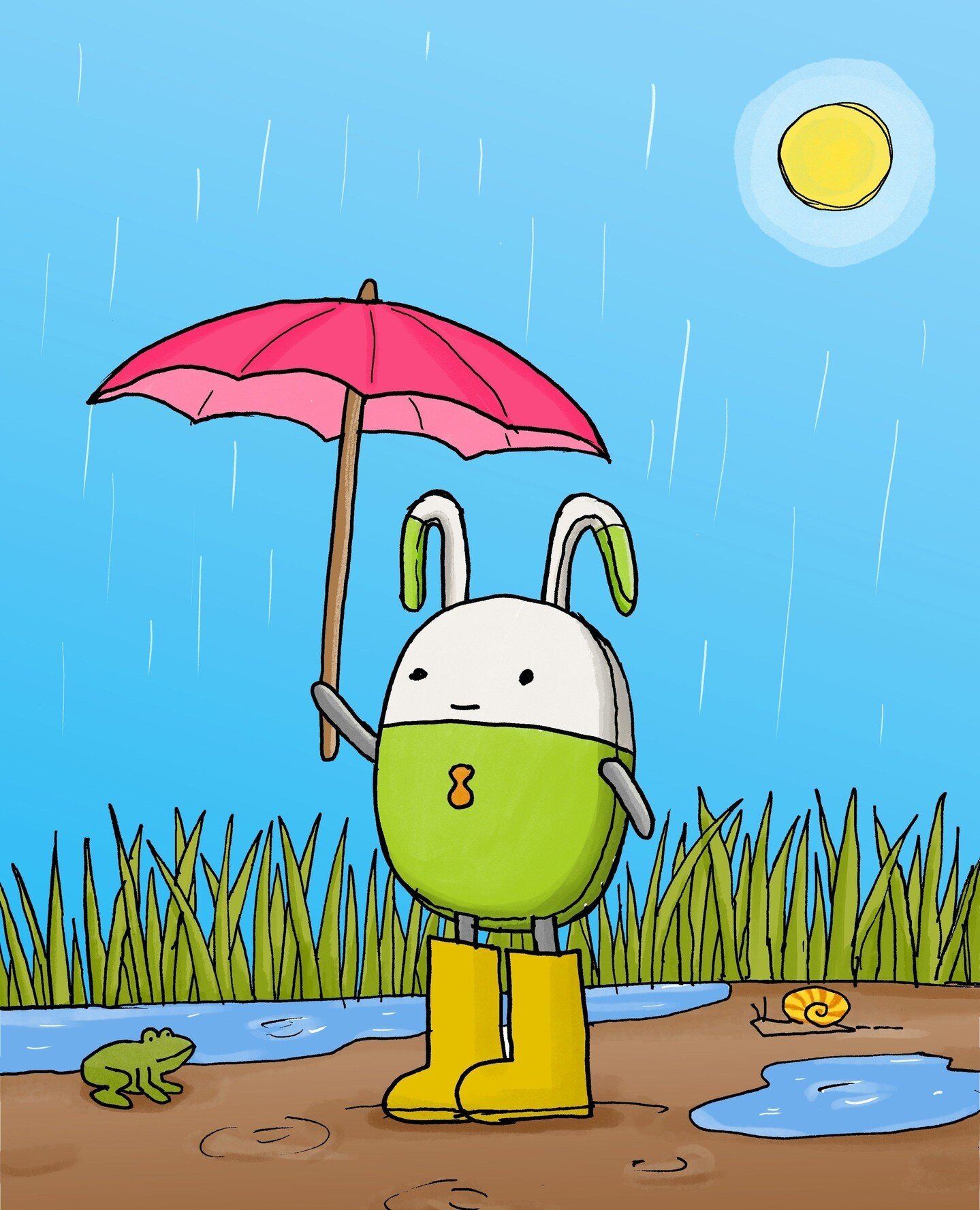 It's spring break season! Doing anything fun with your kids?⁠
⁠
This time is also famous for those April showers. But, LuMi doesn't let that spoil their fun. They like nothing more than splashing in the puddles, and everywhere they look rain-loving c