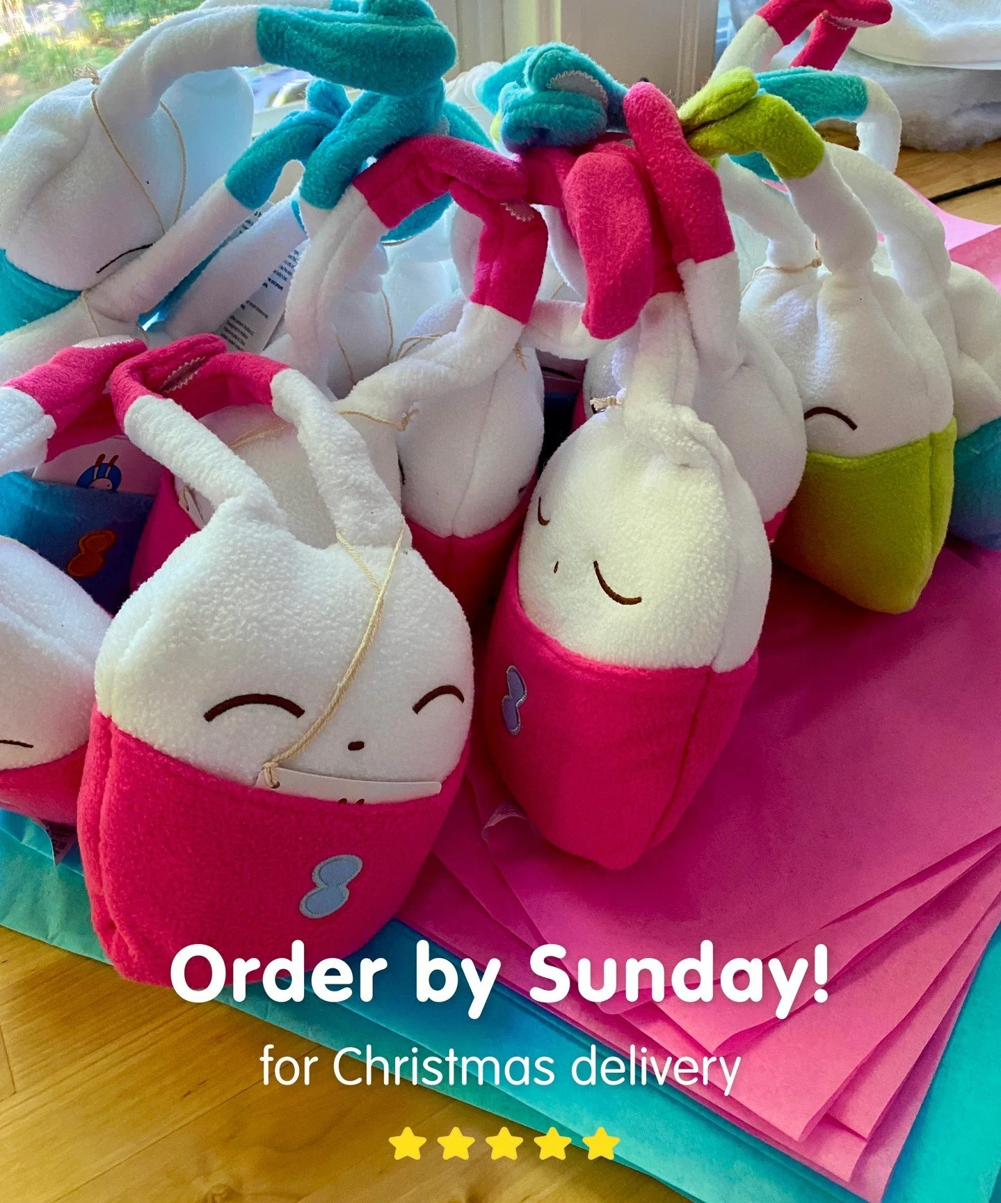 Two more days to order for Christmas delivery! 🎄🎁
We've been packing up a lot of orders! And we're almost sold out of Blueberry. Our Raspberry LuMis are also going very fast. This may be our last stock for a while, so grab them while you can!
