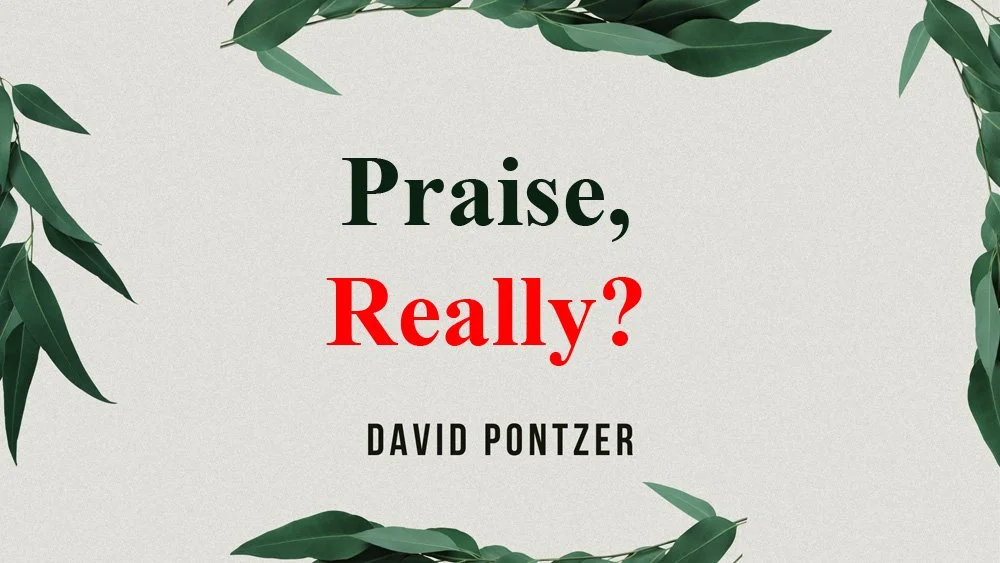 Praise, Really?