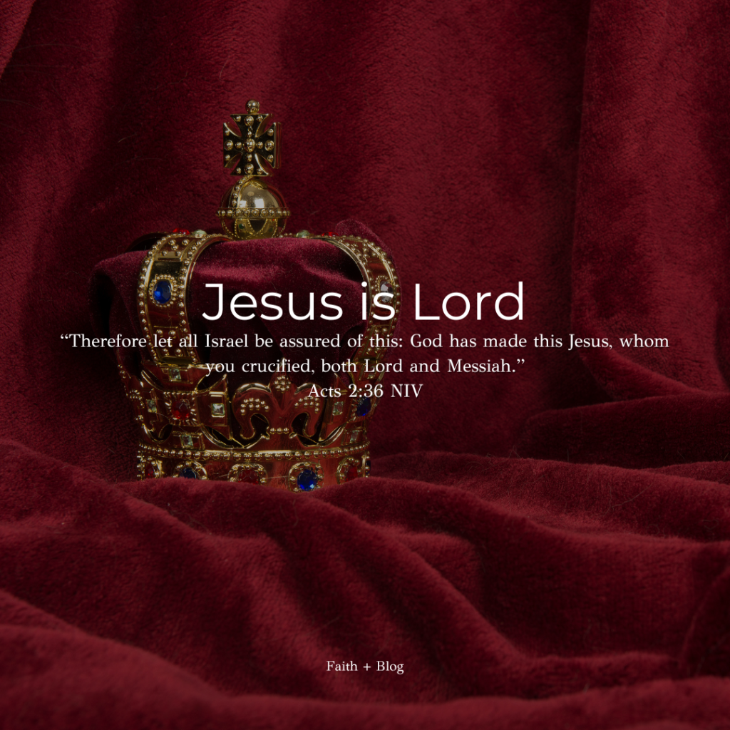 Jesus is SAVIOR &amp; LORD!