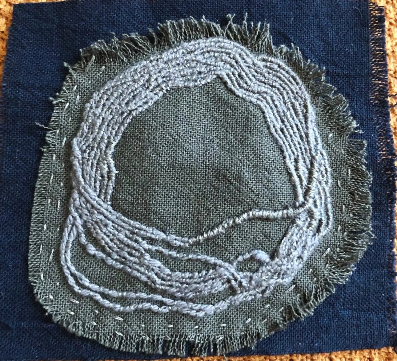 fabric meditation book class — creative unearthing