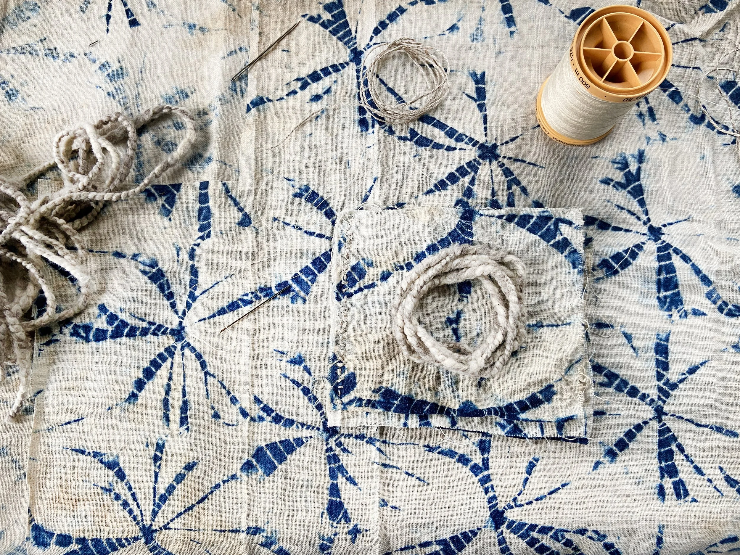 Fabric Meditation Books by Emma Freeman, Artist and Poet — creative