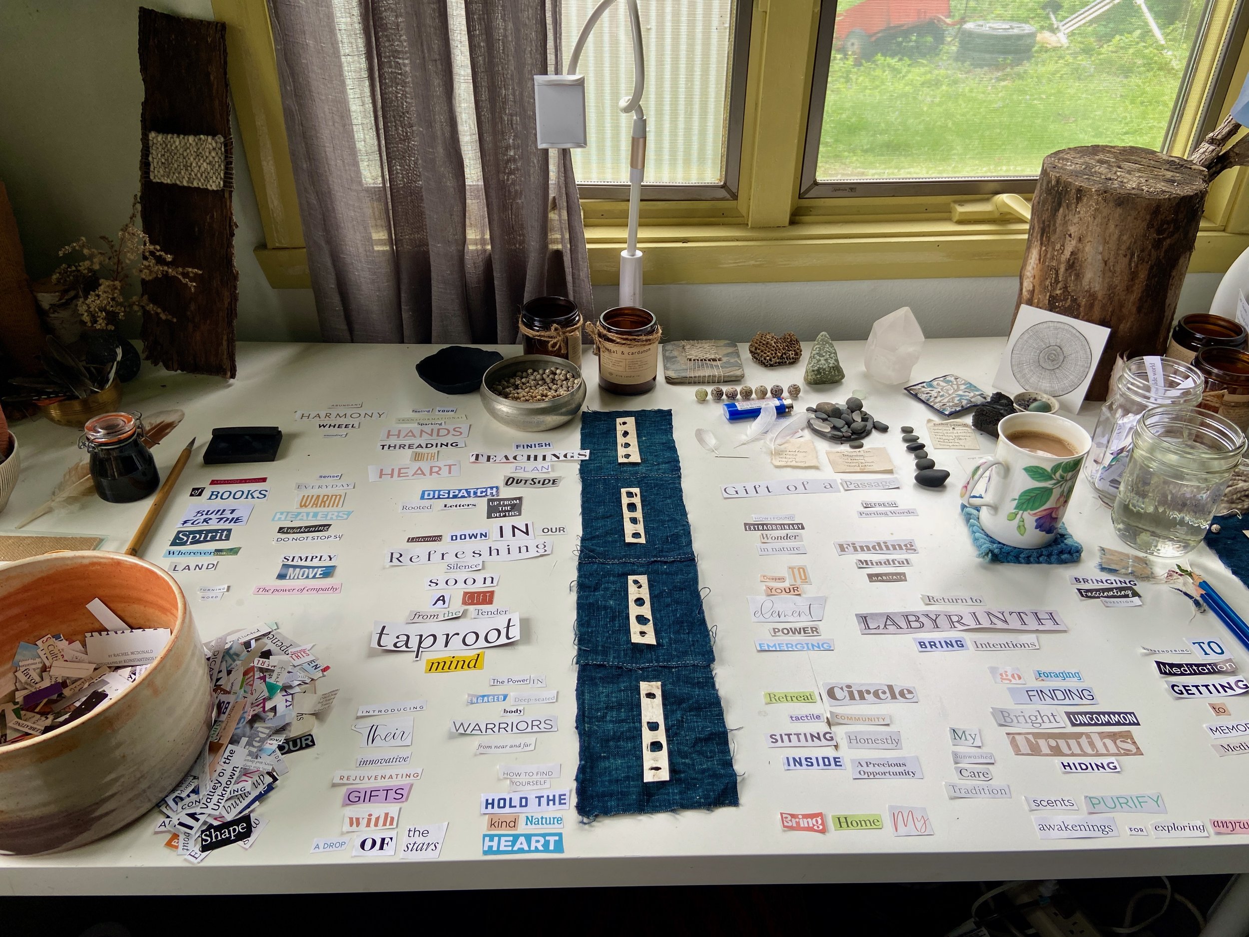Emma Freeman's Writing and Art Studio, Wisconsin, Tiny Art Studio