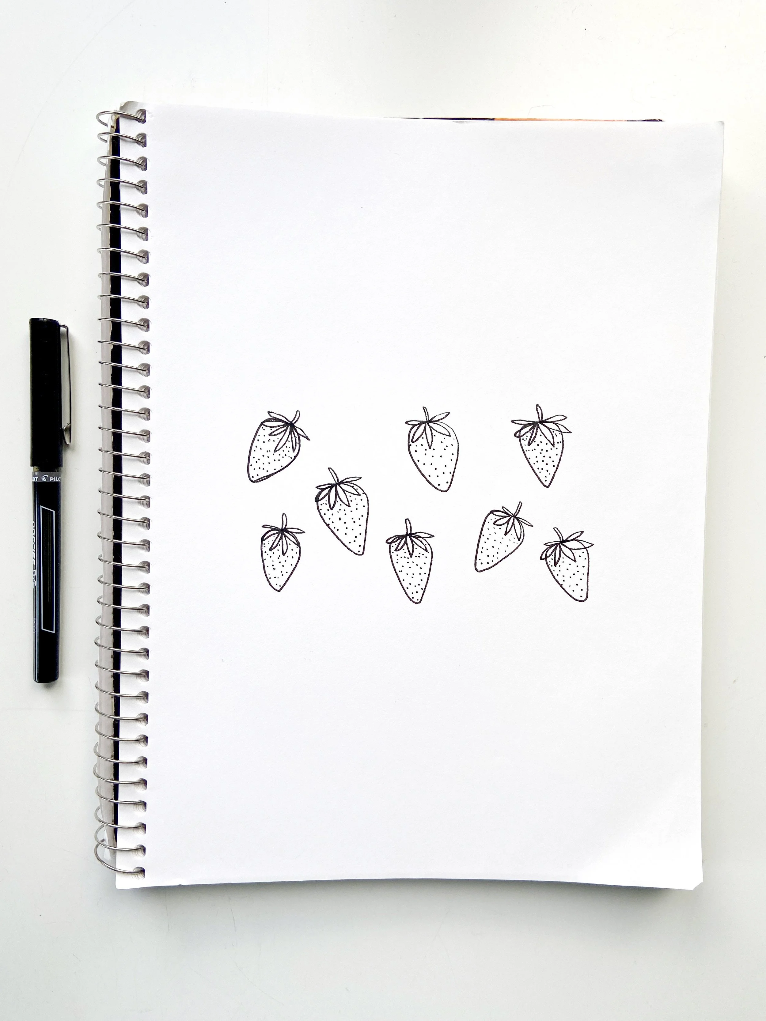 Strawberries with Pen.JPG