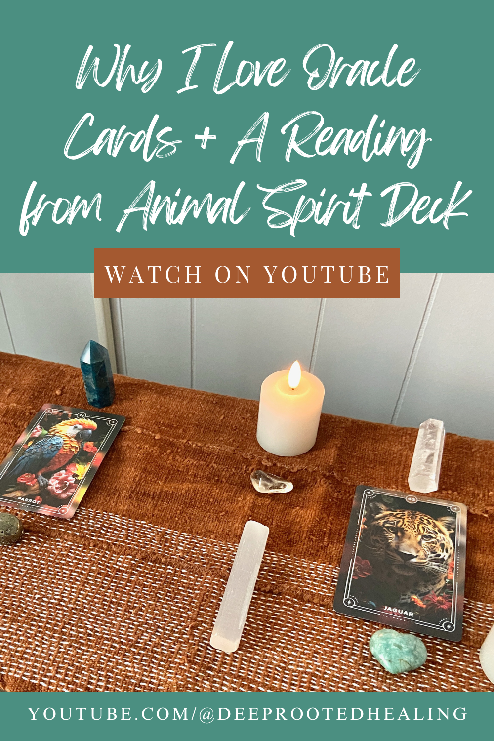 Spirit Animals Oracle Card Deck reading on YouTube with Emma Freeman from Deep Rooted Healing, intuitive guidance, spiritual support, Reiki Master
