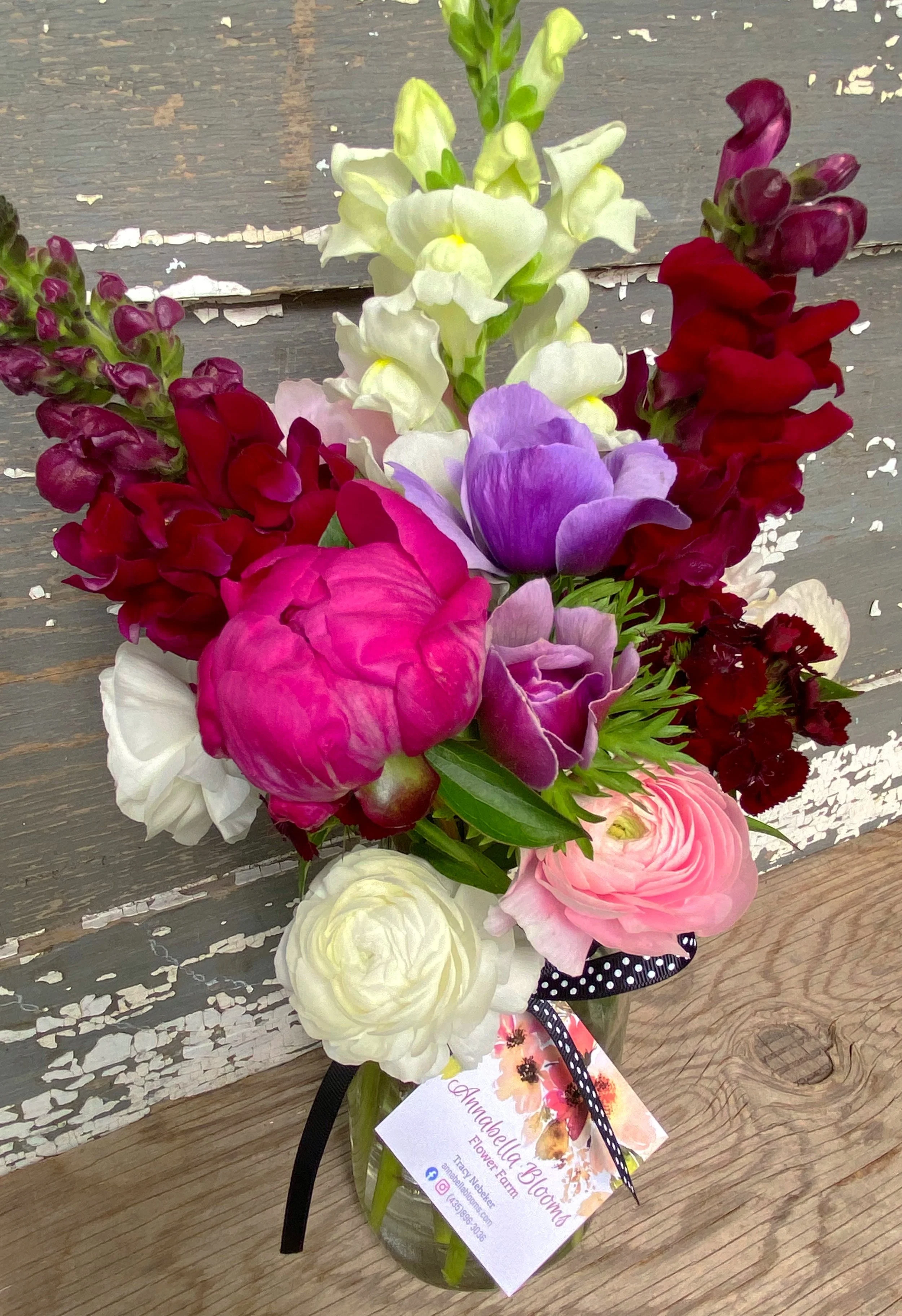Mason Jar  Arrangement