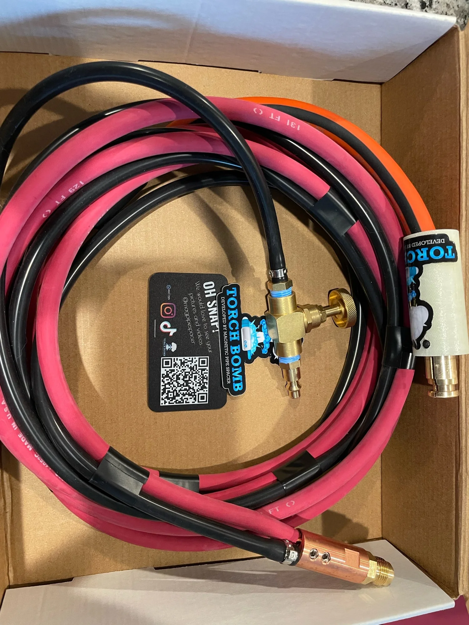 EVO 2.0 NXT GEN HYBRID TORCH BOMB RIG — Magnetic Pipe Spacer