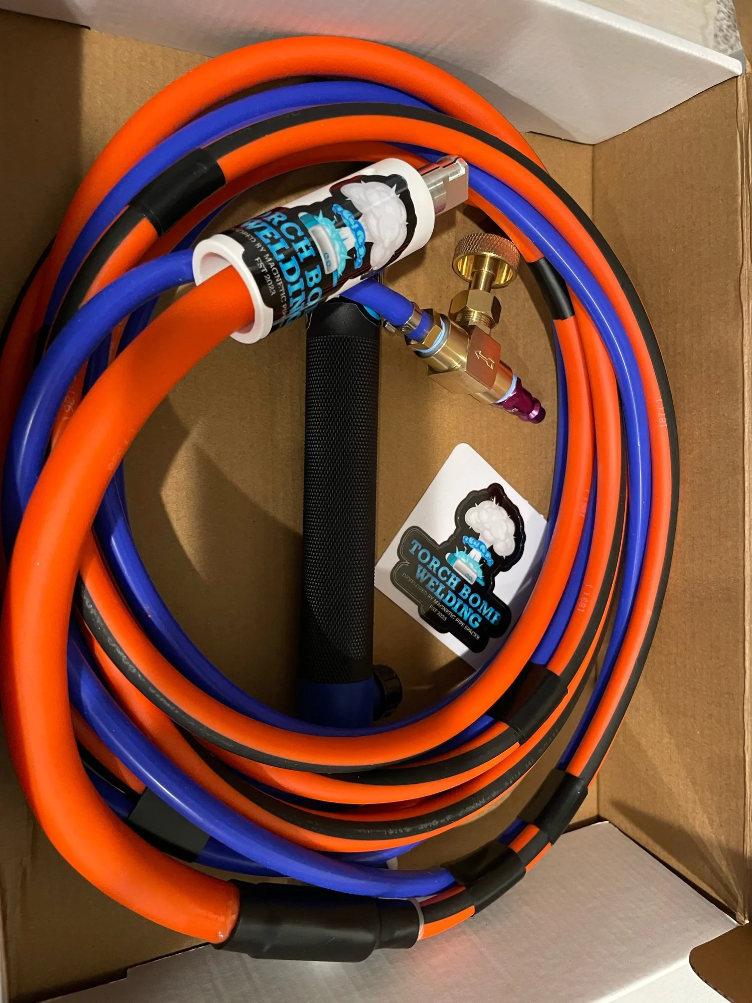 ATOMIC HYBRID TORCH BOMB RIG — Magnetic Pipe Spacer